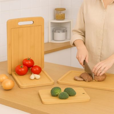 Planche en bois a decouper pour trancher aliments