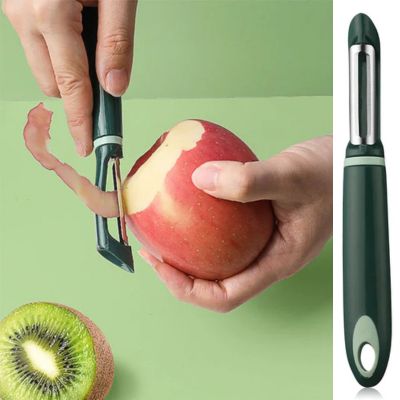Couteau économe vert