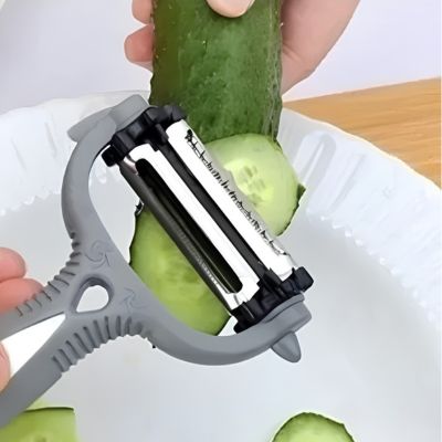 Éplucheur à julienne 3 en 1 tranche un concombre
