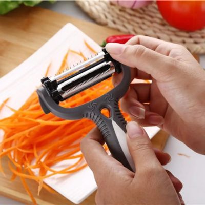 Éplucheur à julienne et julienne de carotte