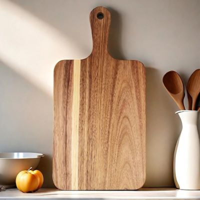 Planche a decouper bois variante rectangulaire