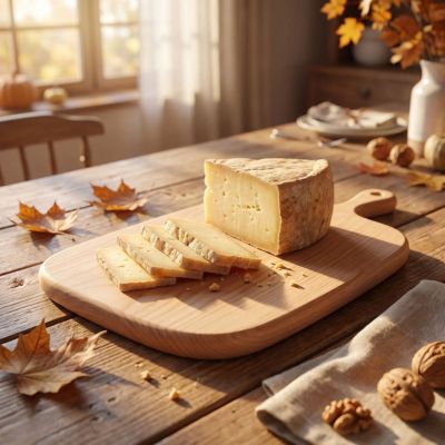Planche en bois à découper pour le fromage