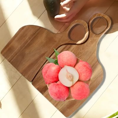 Planche en bois pour cuisine pour servir collation
