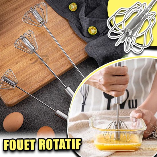 Roto - Agitateur™ | Fouet Rapide, Efficace et Sans Effort - Cuisine Eurêka